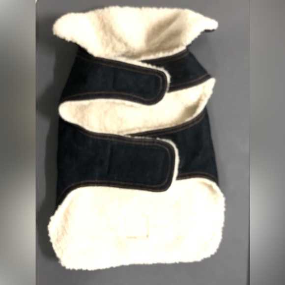 Gap Dog Denim Vest sherpa lined - Picture 2 of 5